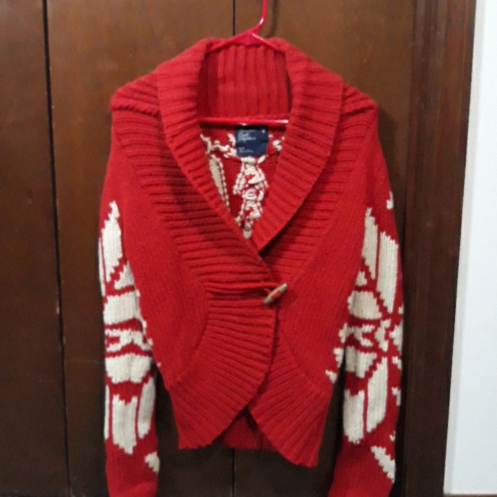 Gorgeous and Warm Fair Isle Style Cardigan
